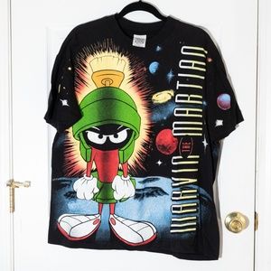 Vintage 1994 Marvin the Martian T Shirt, Unworn XL